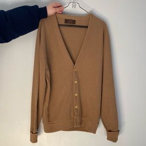 THANE Tan Cardigan